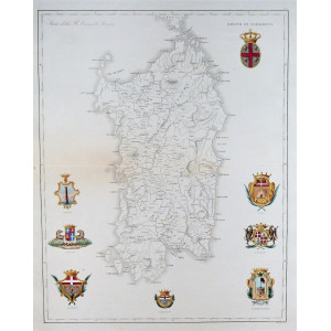 Regno di Sardegna. Milano, Pompeo Litta Biumi - Giuseppe Pezze, 1820 circa.