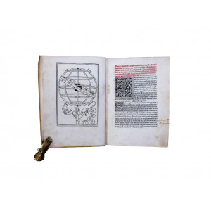 Sacrobosco, Johannes de. Sphaera Mundi. Venezia, Erhardus Ratdolt, 1482 - 2  luglio (in fine). 