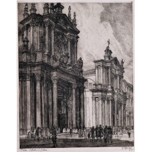 Mennyey, Francesco. S. Carlo e S. Cristina. Torino, 1930 circa.