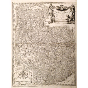 Stati di Savoia, Piemonte, etc. Venezia, Vincenzo Maria Coronelli, 1693. 