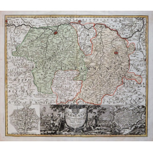 Status Parmensis sive Ducatus Parmensis et Piacentinus una cum Ditione Buxetana et Valle Tarae. Norimberga, eredi Homann, 1731.