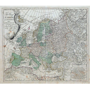 Tab Geogr. Europæ ad emendatoria quæ ad huc prodierunt exempla iussu acad. reg. scient. et eleg. litt. pruss. descripta. Berlino, Christian Ludewig Kunst, 1760.