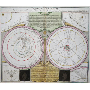 Teoria Cometarum. Norimberga, eredi Homann, 1742.