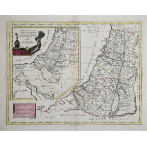 Terra di Canaan ov. Terra Promessa ad Abramo e a suoi posteri. Venezia, Antonio Zatta, 1785.