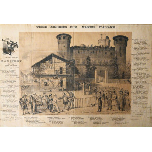 Terss Congress dle Mascre Italiane. Torino, D. Cena, 1886.