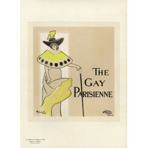 The Gay Parisienne - Les Maîtres de l'Affiche. Parigi, Imprimerie Chaix, 1897.