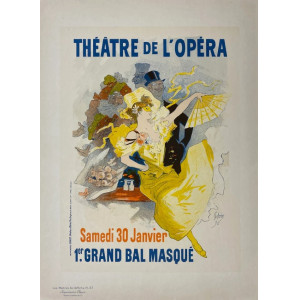 Théâtre de l'opéra - Les Maîtres de l'Affiche. Parigi, Imprimerie Chaix, 1897. 