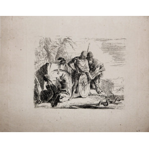 Tiepolo, Giambattista. L’astrologo e il giovane soldato. Venezia, 1743 - 1749.
