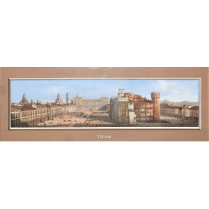 Torino. Francesco Citterio - Carlo Bossoli, 1855 circa.