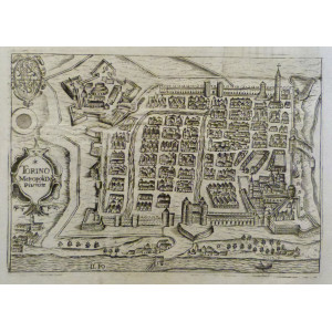 Torino metropoli del Piamōte. Pavia, Alphonse Lasor, 1713.