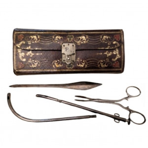 Trousse chirurgica. Parigi, 1850 - 1870 circa.