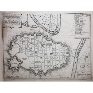 Turin Ville Capitale de Piemont. Parigi, Nicolas De Fer, 1690.