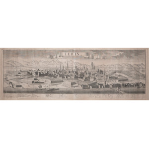 Turin. Augsburg, Georg Balthasar Probst, 1731.