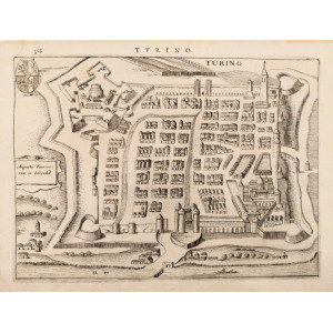 Turino. Amsterdam, Jodocus Hondius, 1626.