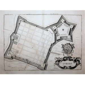 Turino. Francoforte, Matthäus Merian, 1640.