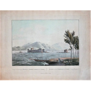 Veduta dei antichi Castelli presso Canero. Vienna - Milano, Ferdinando Artaria e Comp., 1820 circa.