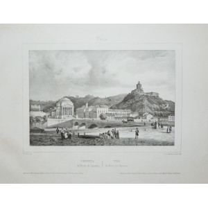 Veduta del Monte de' Cappuccini. Torino, Jean Junck, 1852. 