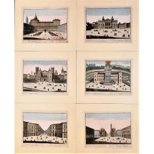 Vedute ottiche Remondiniane di Torino. Bassano, Remondini, 1770 circa.