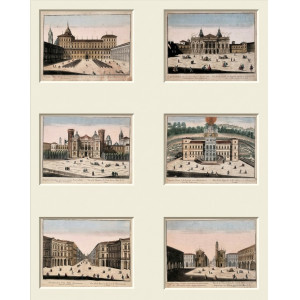 Vedute ottiche remondiniane di Torino. Bassano, Remondini, 1770 circa.