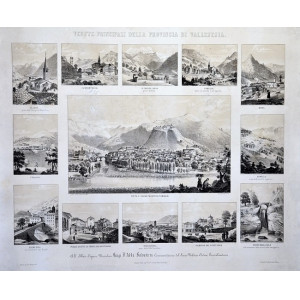 Vedute principali della provincia di Vallesesia. Torino, fratelli Doyen, 1854.