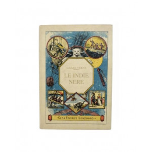 Verne, Giulio. Le Indie Nere. Milano, Casa Editrice Sonzogno, s.d. (1926).