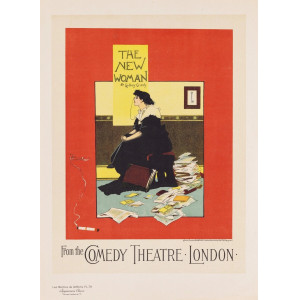 The New Woman. From the comedy theatre - Les Maîtres de l'Affiche. Parigi, Imprimerie Chaix, 1897.